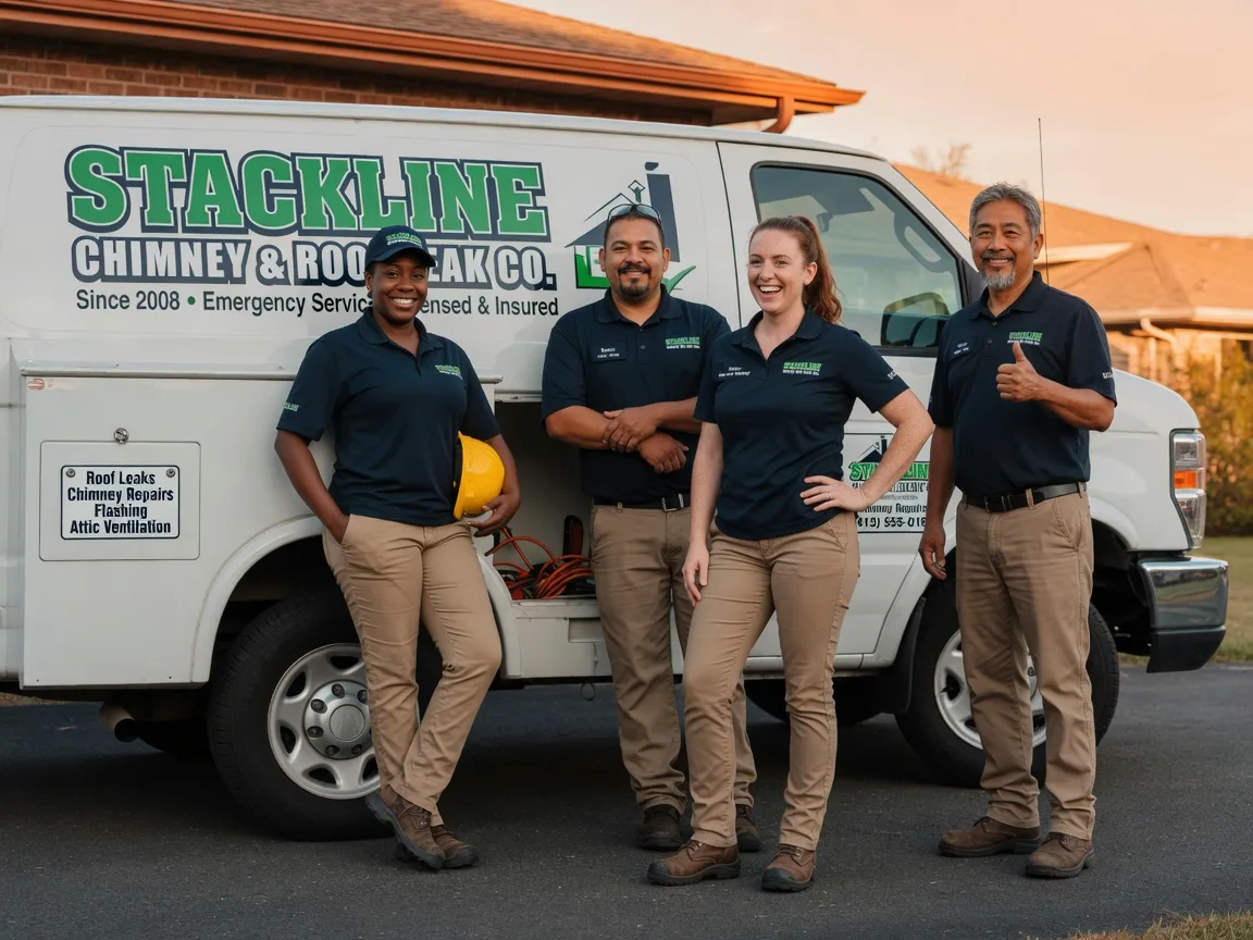 Chimney flashing repair company in Johnson, NY
